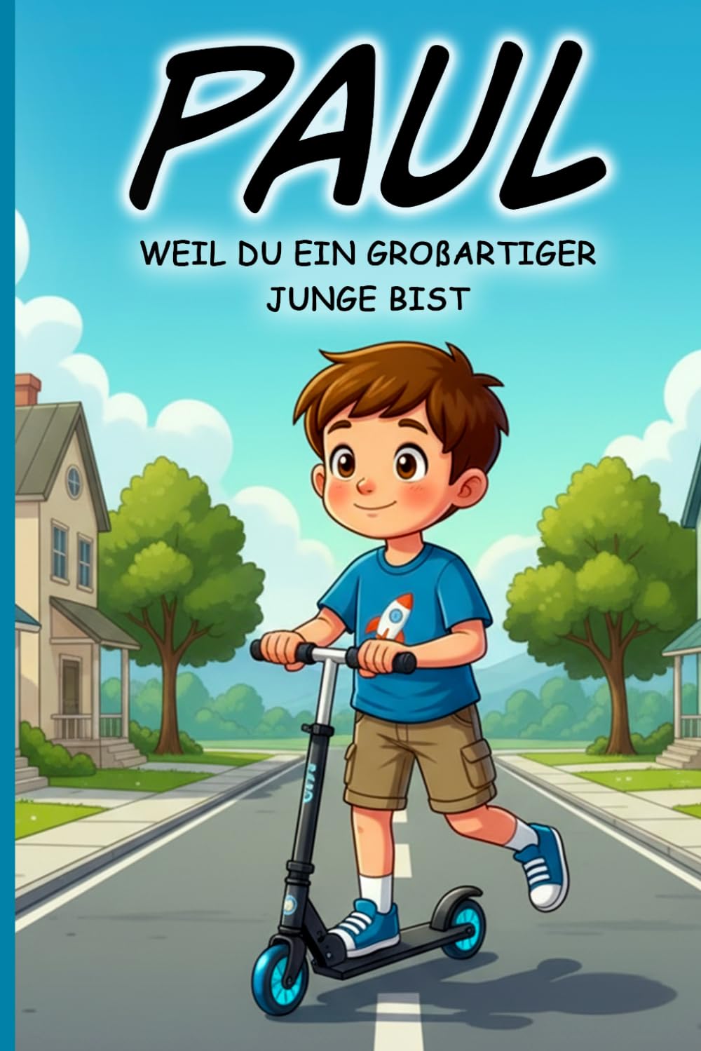 Paul – Weil du genau richtig bist: Personalisiertes Kinderbuch für Jungen ab 4 Jahren über Mut, Gefühle und Selbstvertrauen: Tolle Geschenkidee zu Weihnachten, Ostern, Nikolaus und Weihnachten.