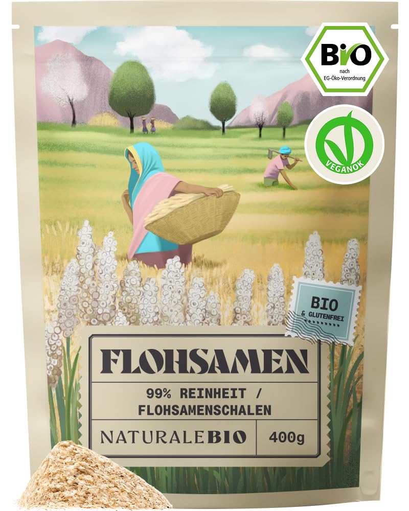 NaturaleBio Flohsamen