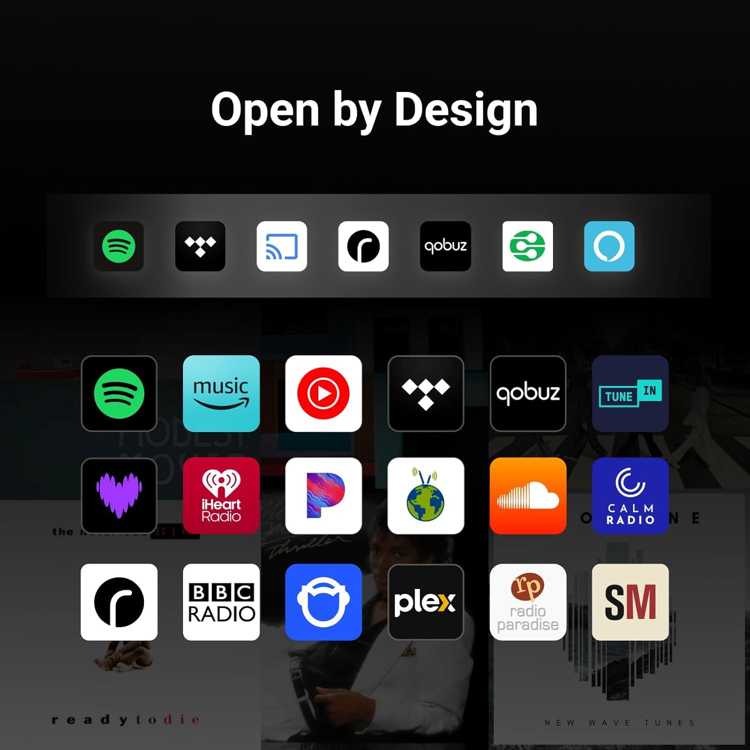 WiiM Sound Lite Smart Speaker, Hi‑Res 24‑bit/192 kHz, AI RoomFit™ Room Correction, 100W Peak, Wi‑Fi 6E/Bluetooth 5.3, Multi‑Room & Stereo Pairing, White - Image 4