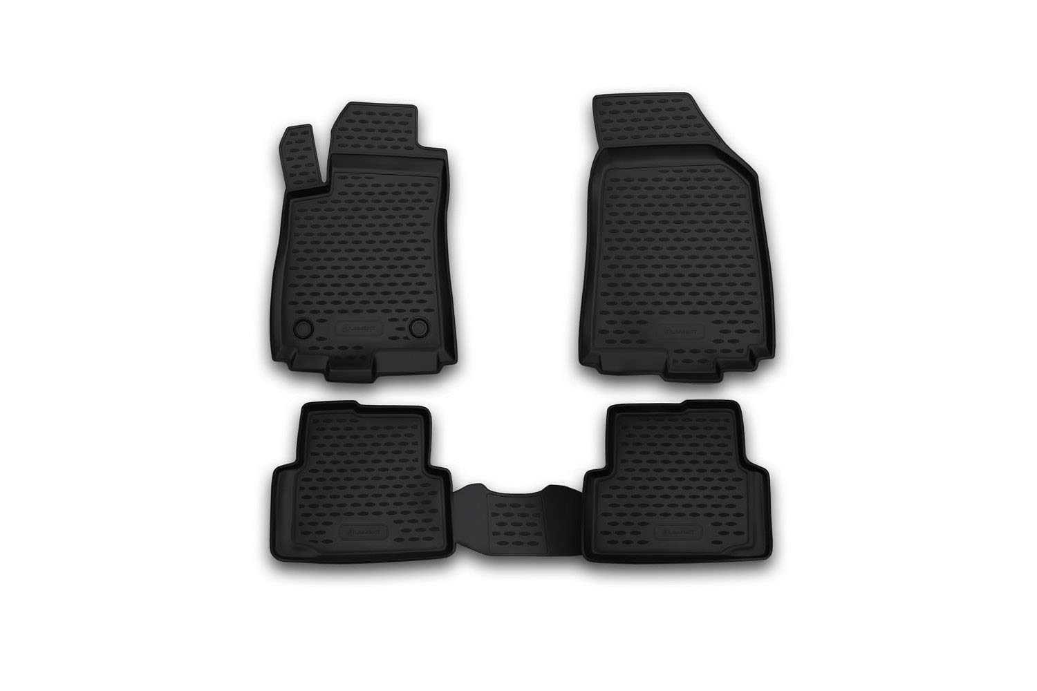 ELEMENT Alfombrillas 3D para ŠKODA Karoq 2017- | Familiar | Europa | Sin Caja Asiento | 4 Piezas — view 41