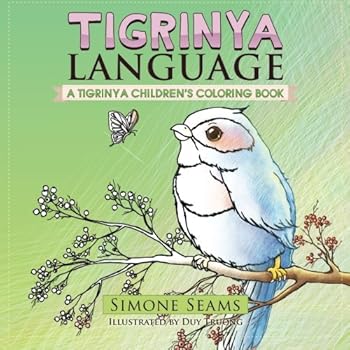 Paperback Tigrinya Language: A Tigrinya Children's Coloring Book