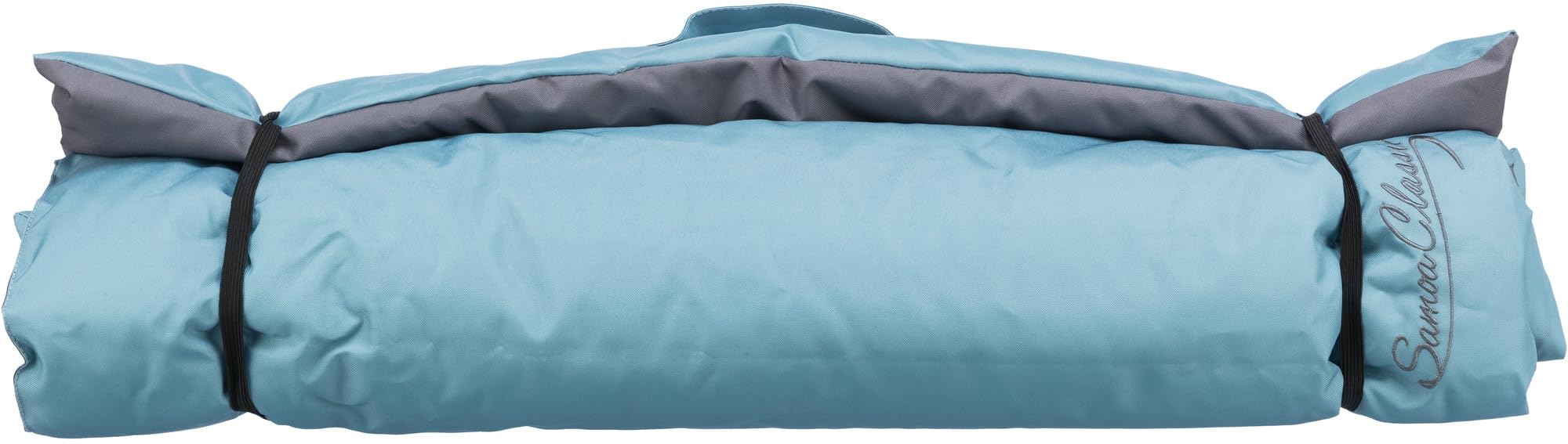 TRIXIE Koc podróżny Samoa Classic, 85 × 70 cm, lodowy błękit/szary - 28265