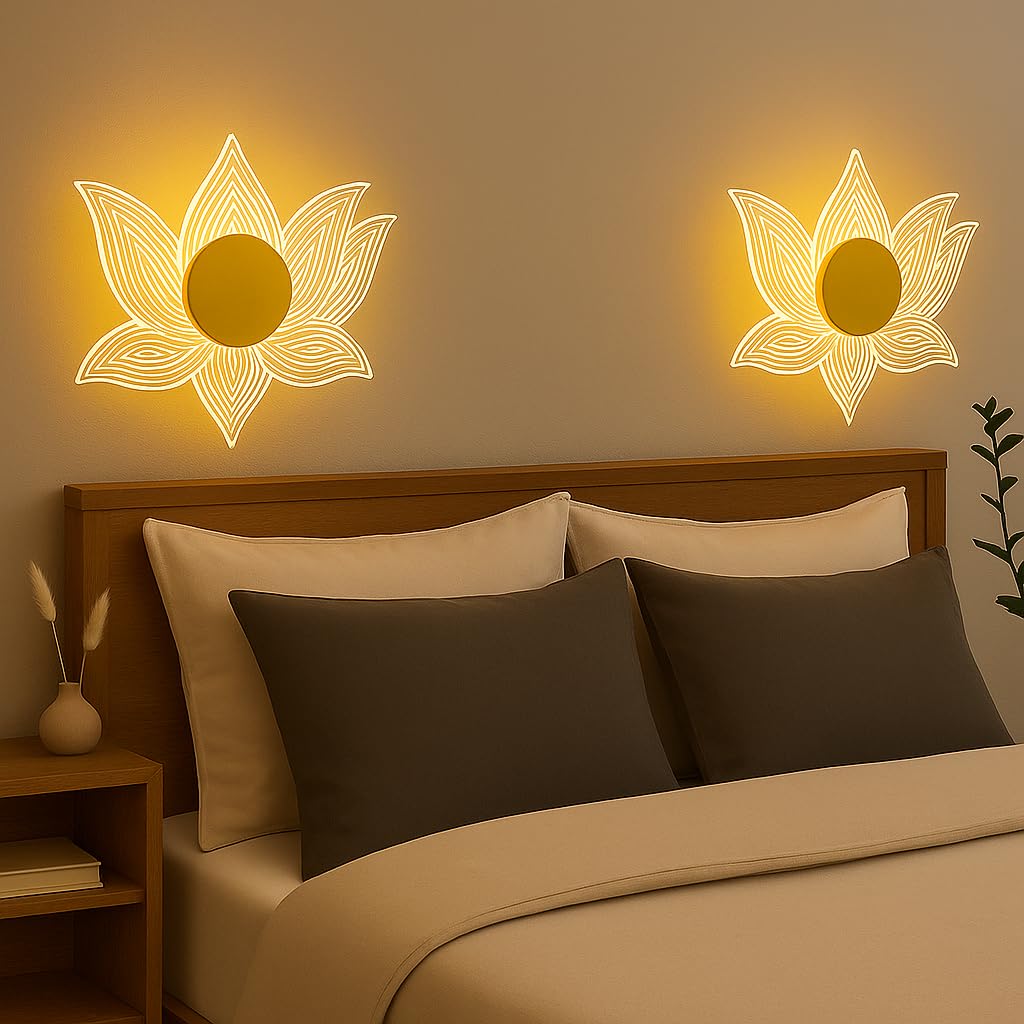 Luxury Diamond Wall Light - Antique Gold LED -23
