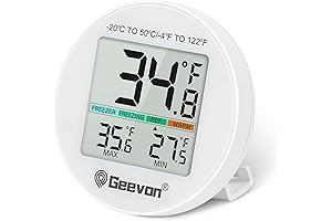 Geevon Digital Refrigerator Thermometer