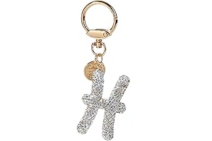 Rhinestone Zodiac Sign Horoscope Key Chain