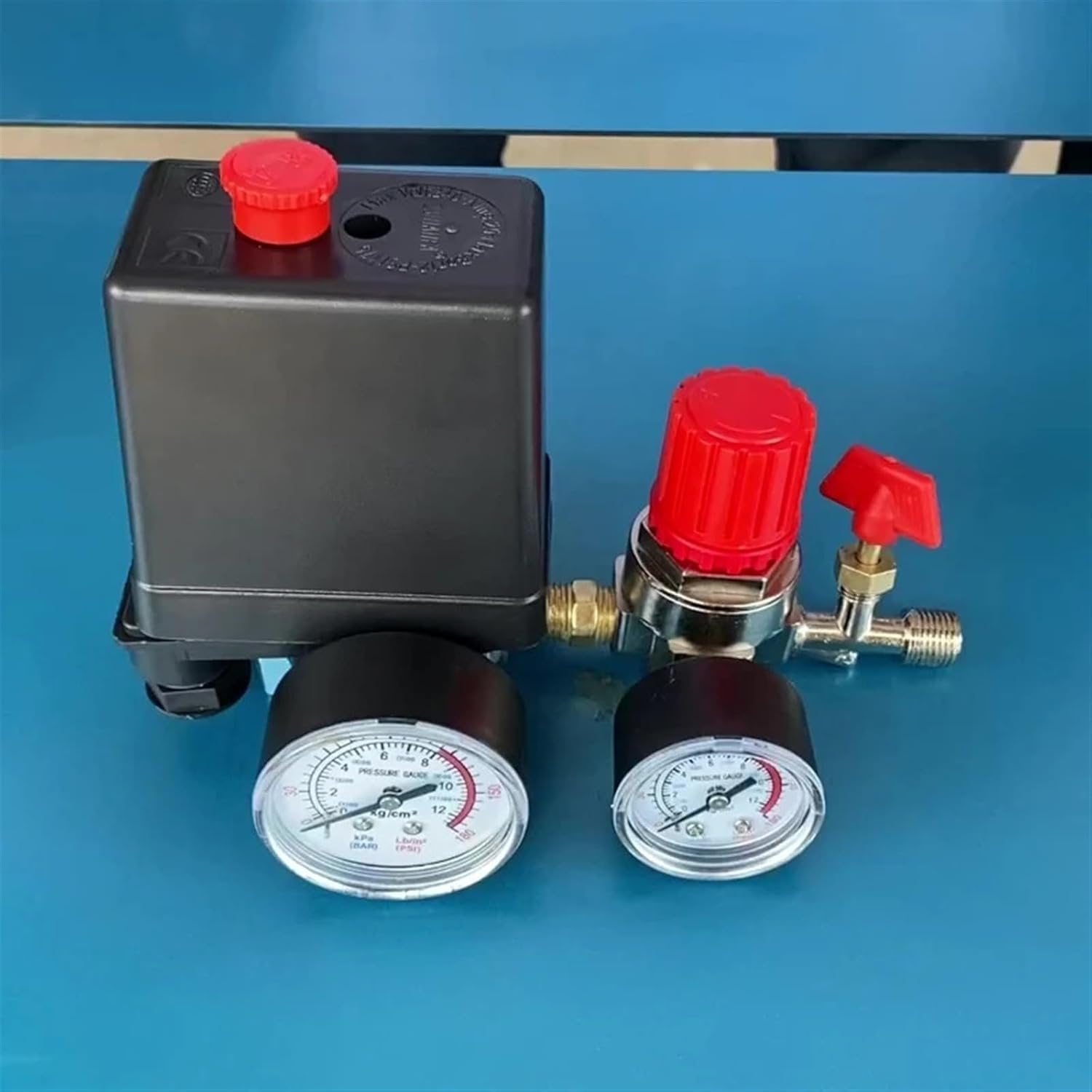 Air Compressor Pressure Switch Pressure Switch with Regulator Control Valve Gauge Air Pump Air Compressor