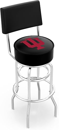 Miniatura 6 de The Holland Bar Stool Company L7C4 - Taburete giratorio con doble anilla cromada (Leprechaun)