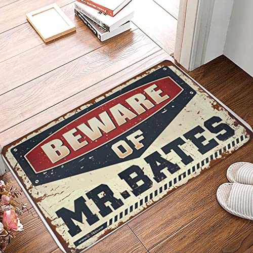 Paillasson extérieur grand format tapis de bienvenue Mr. Bates