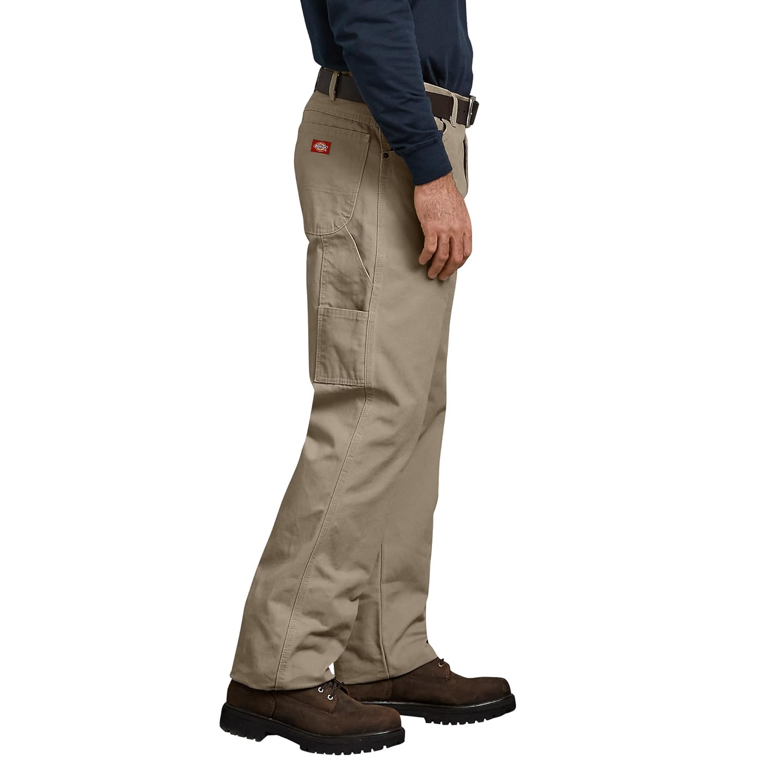 Dickies Mens Relaxed Fit Straight-Leg Duck Carpenter Jeans, Desert Sand, 32W x 30L US - Image 3