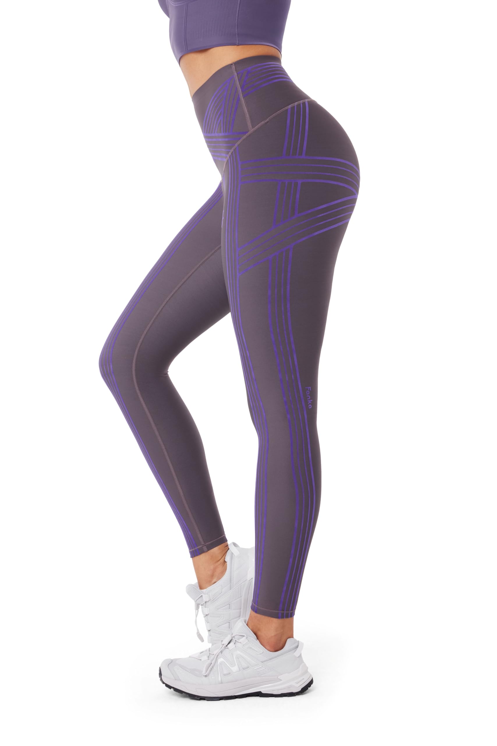 Fanka Powerband Resistance Leggings Grey