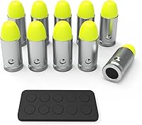 Vista 26 de Artemis Tapas de Seguridad Rondas de Entrenamiento Simuladas Reutilizables Múltiples Estilos con Peso Cercano al Real para Práctica de Fuego en Seco