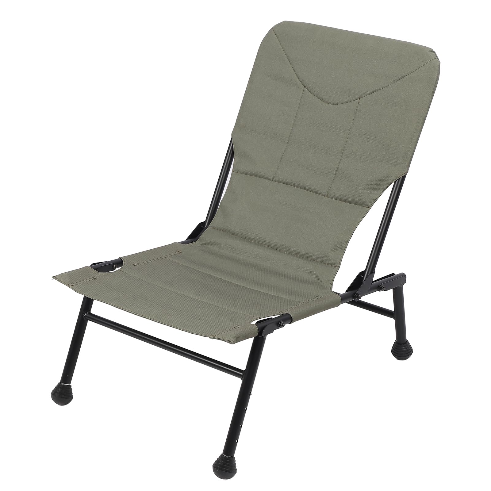 CHICIRIS Klappbarer Campingstuhl, Leichter Tragbarer Stuhl aus Oxford-Stoff mit Verstellbaren Teleskopbeinen für Outdoor-Garten-Strandangeln
