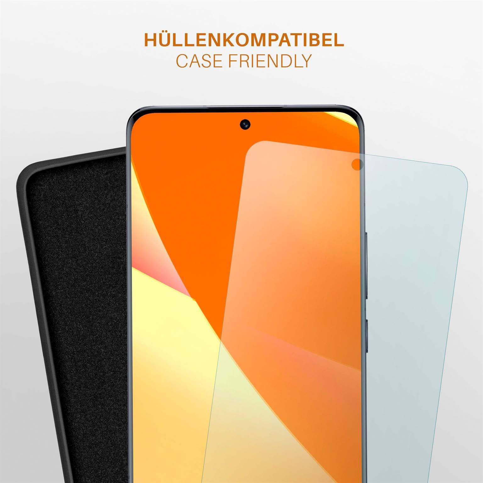 Moex Matte Schutzfolie Für Redmi Note 13 Pro (4G) - Anti-reflektierend & Griffig (3 Stück)