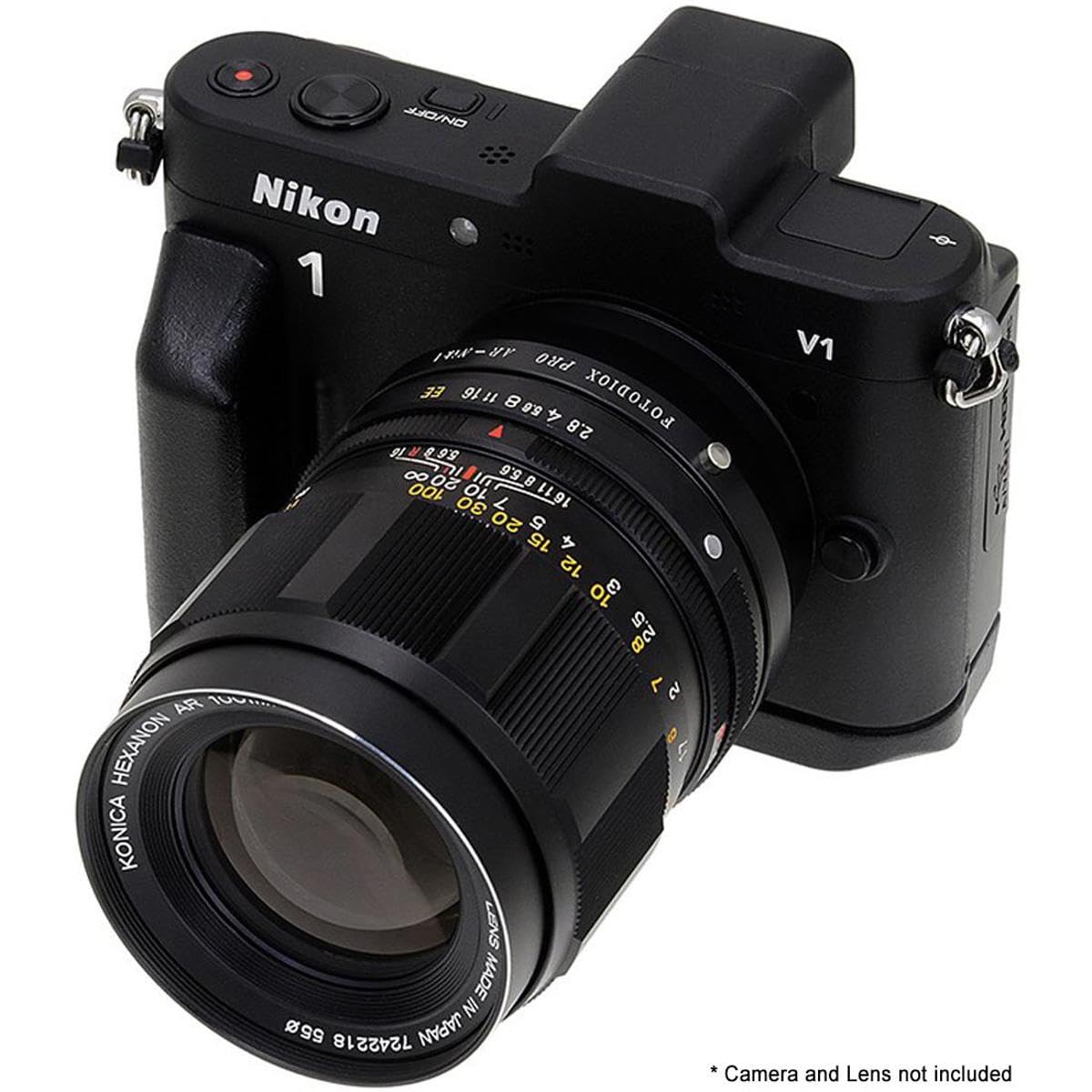 Amazon.com : Fotodiox Lens Mount Adapter, Konica AR Mount Lens to