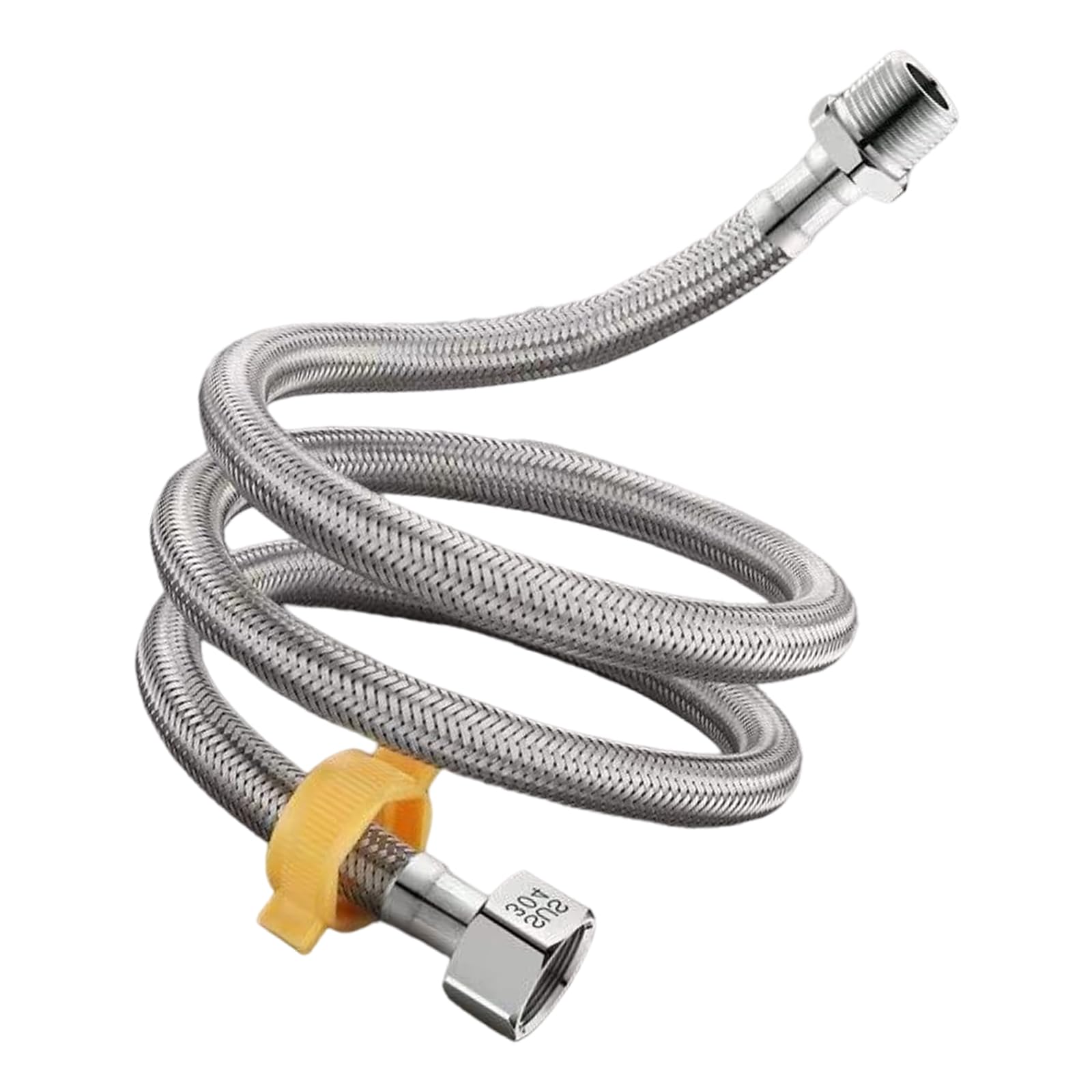 Msioytog Multicolor Length Water Heater Supply Hose 4 Point Fitting Home Appliance Part Suitable For Residential And Commercial Use Extended Inlet Pipe