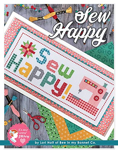 Image of It's sew Emma SEW Happy Cross Stitch Pattern, (ISE-453)
