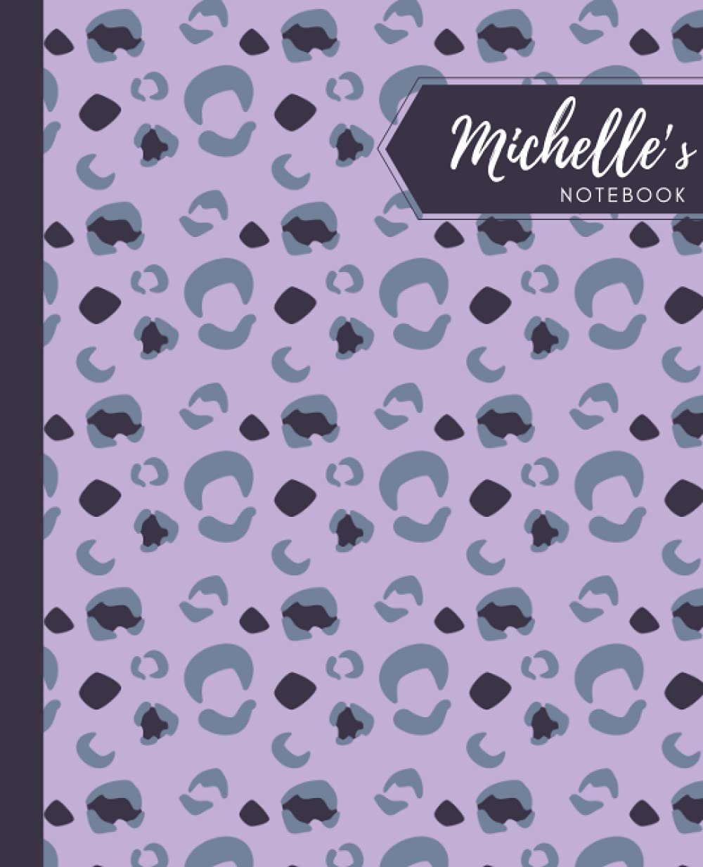 Michelle's Notebook: Comp Book Wide Ruled - Personalized Notebooks Wide Ruled - Minimalistic Ruled Paper Notepad - 1 Subject Notebook 100 Pages | 7.5 x 9.25 (19.05 x 23.5 cm)