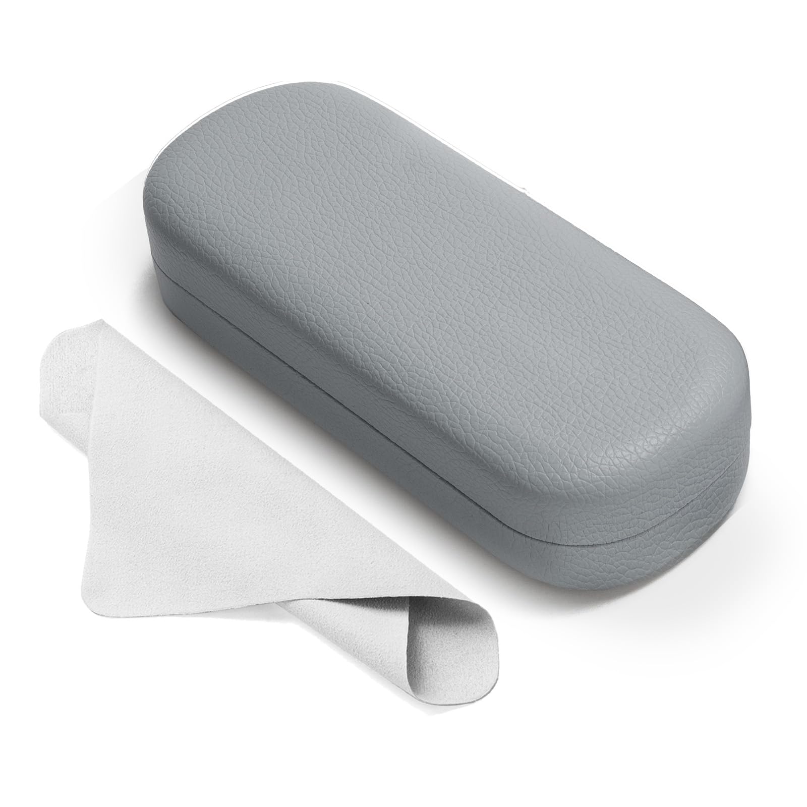 Marvolia Glasses Case Large Hard Shell Eyeglasses Case PU Leather Protective Case for Sunglasses Eyeglasses