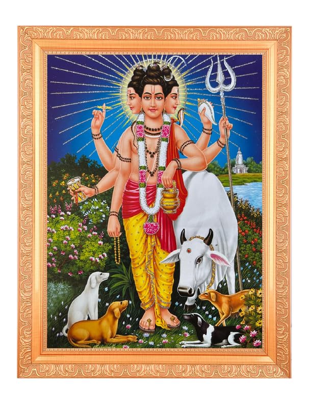 Dattatreya Zari sérénité intérieure tableau hindou pour s'évader
