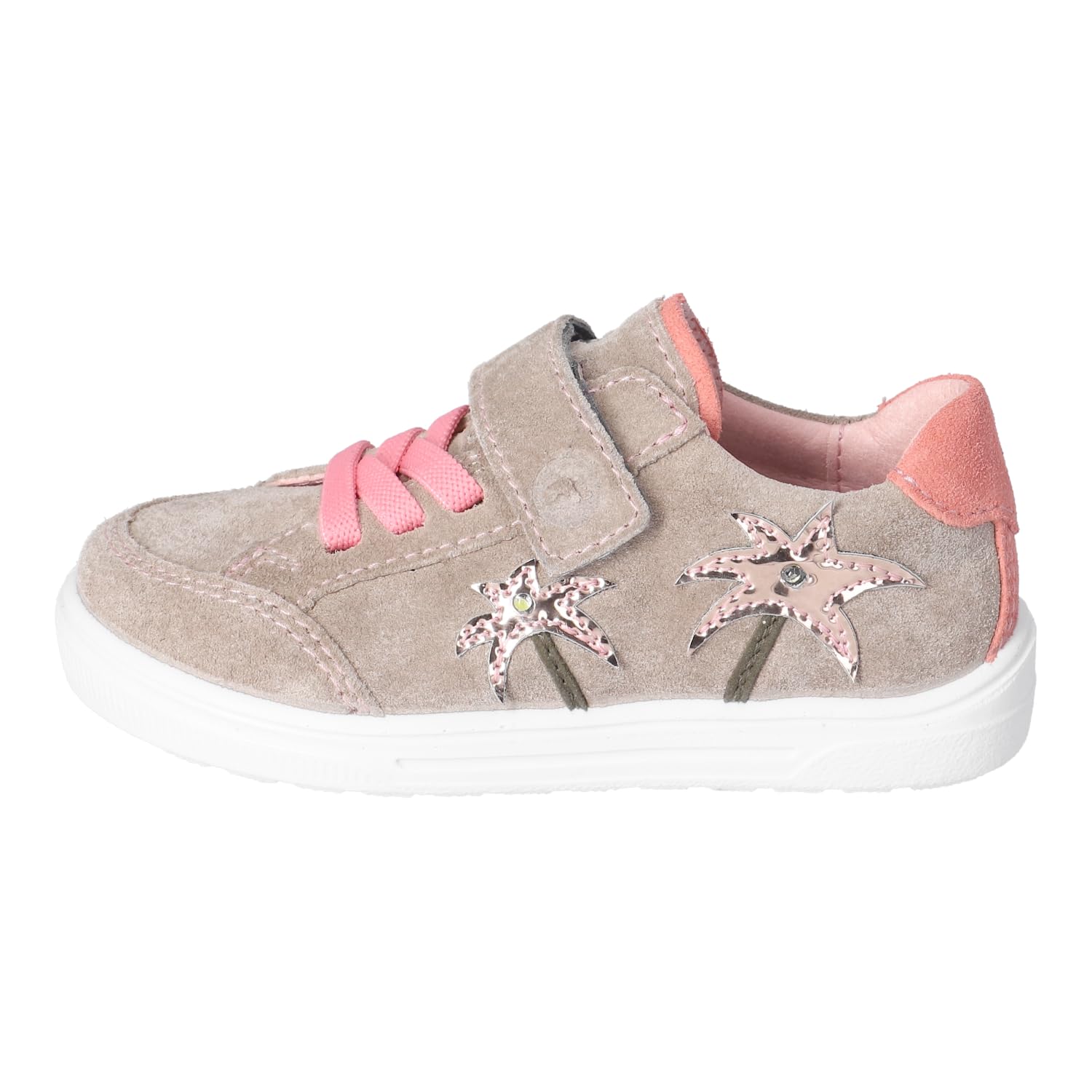 RICOSTA Dziewczęce Low-Top Sneaker IVY, półbuty dziecięce, szerokość: średni, luźna wkładka, migające światło
