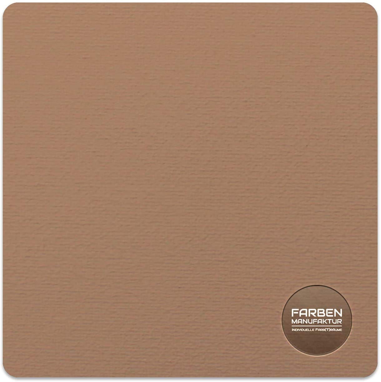 RED FOX Pintura de Emulsión Resistente de Látex al Agua para Paredes en Muchos Colores Premium (2 L), Color Beige Macchiato