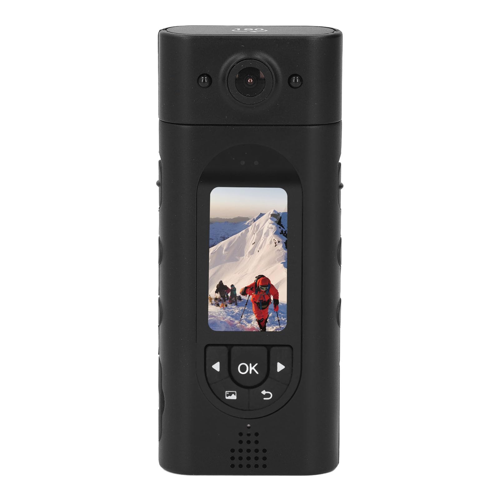 VBESTLIFE Body Worn Camera, Portable 1080P HD Wearable Cam with 1.47inch Screen, 140° Wide View Angle, Back Clip and Magnetic Design, for Home, Outdoor-image-11