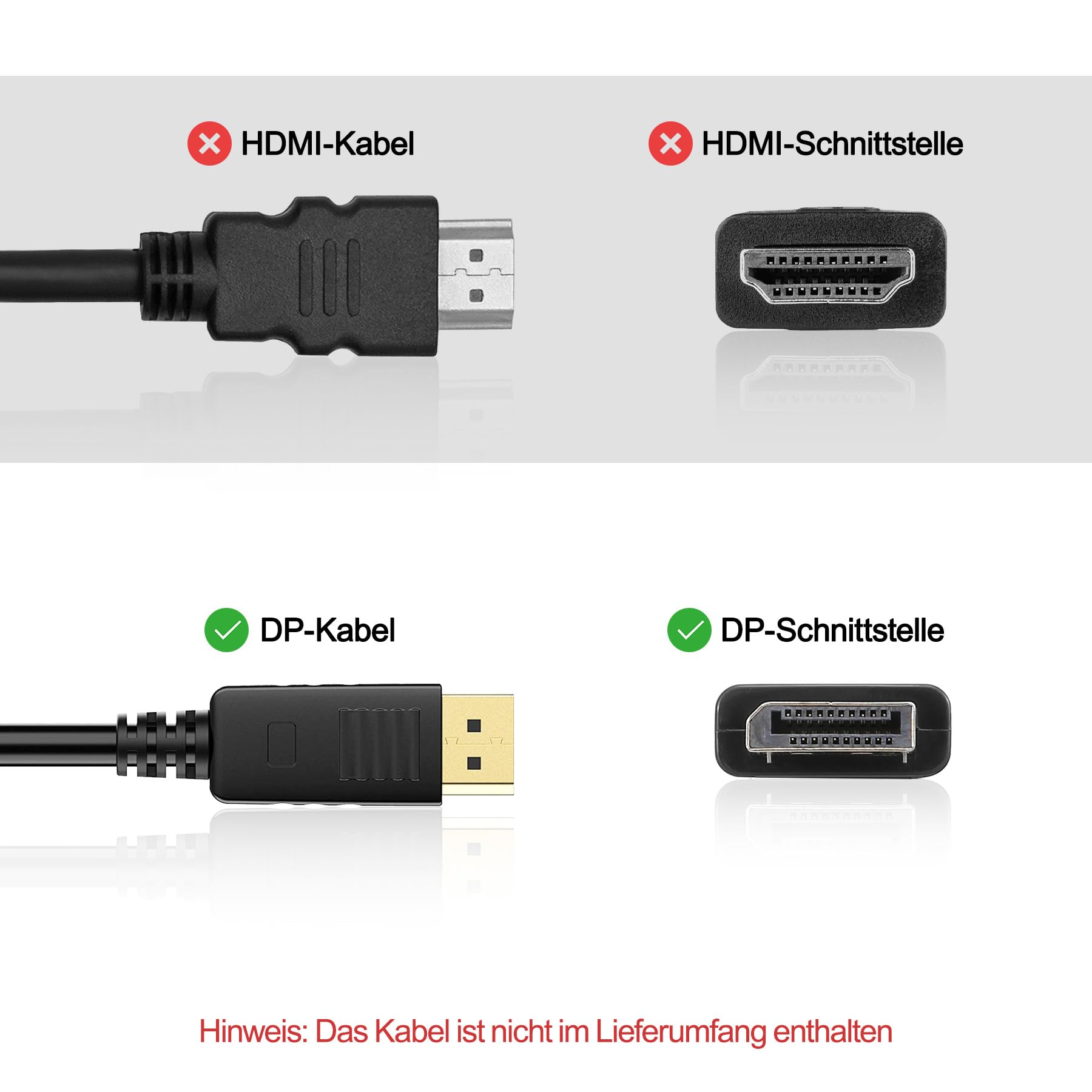 SUIDEK Displayport KVM Switch für 1 Monitor 2 Computer, 8K@60Hz DP KVM Switch 2 in 1 Out USB 3.0 KVM Switcher mit 4 USB Ports, inklusive Desktop Controller, 2 USB Kabel und Netzteil