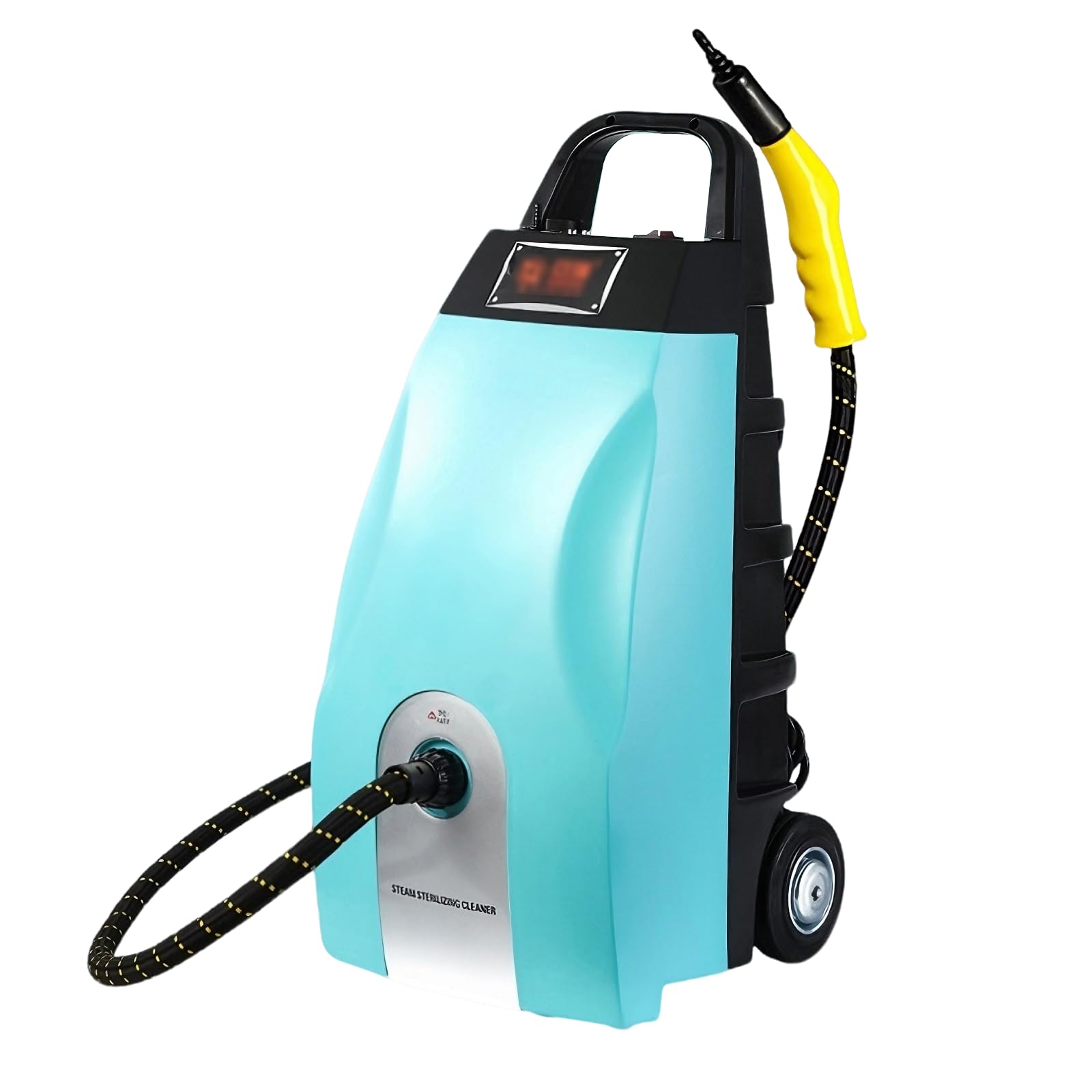 3 5L High-Pressure Steam Cleaner 2500W Multi-Use Steam Washer for Home Car Fast 20-30s Heat-Up Includes 8 Accessories