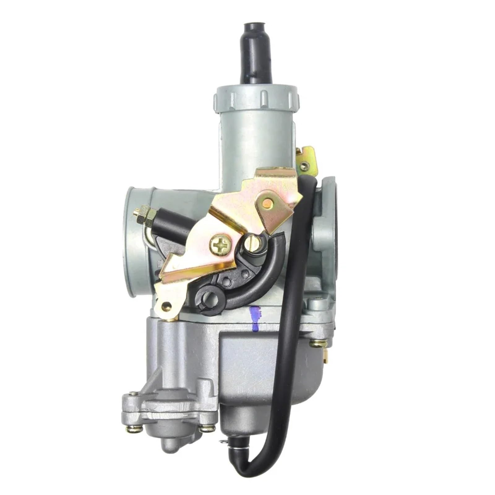 carburador de motocicleta Carburador PZ30 de 30 mm con bomba aceleración cable estrangulación carburador + kit doble acelerador ATV Dirt Bike(PZ30B-A-Cable)