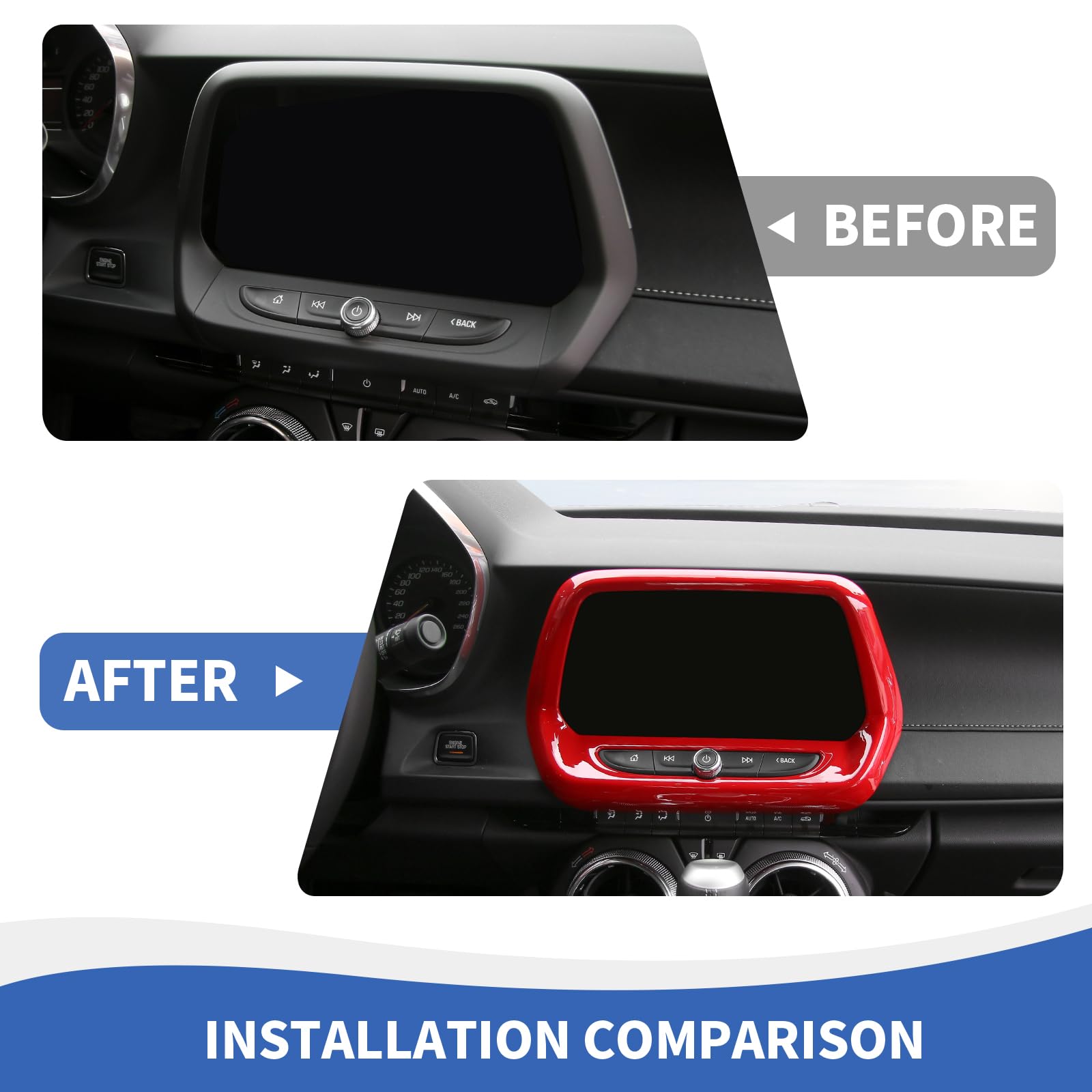 期間限定　ナビパネルのみ　カマロ　リアルカーボン　第6世代　2016 〜 期間限定 ナビパネルのみ カマロ リアルカーボン 第6世代 2016