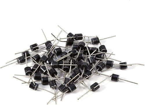 50pcs 10A10 1000V, diodos Schottky diodos de alto voltaje rectificadores conductividad eléctrica unidireccional