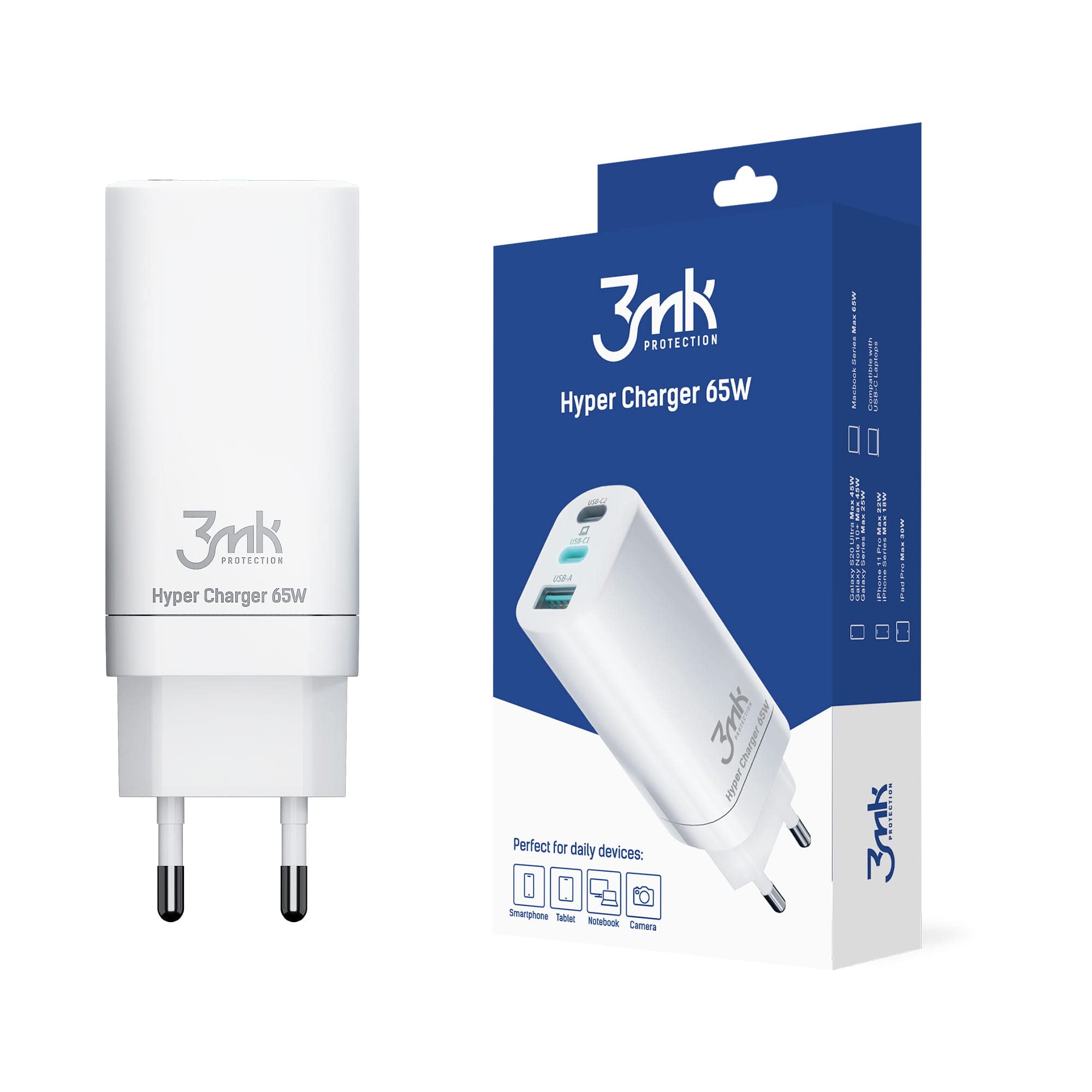 3MK Cargador USB Hyper Charger 65W