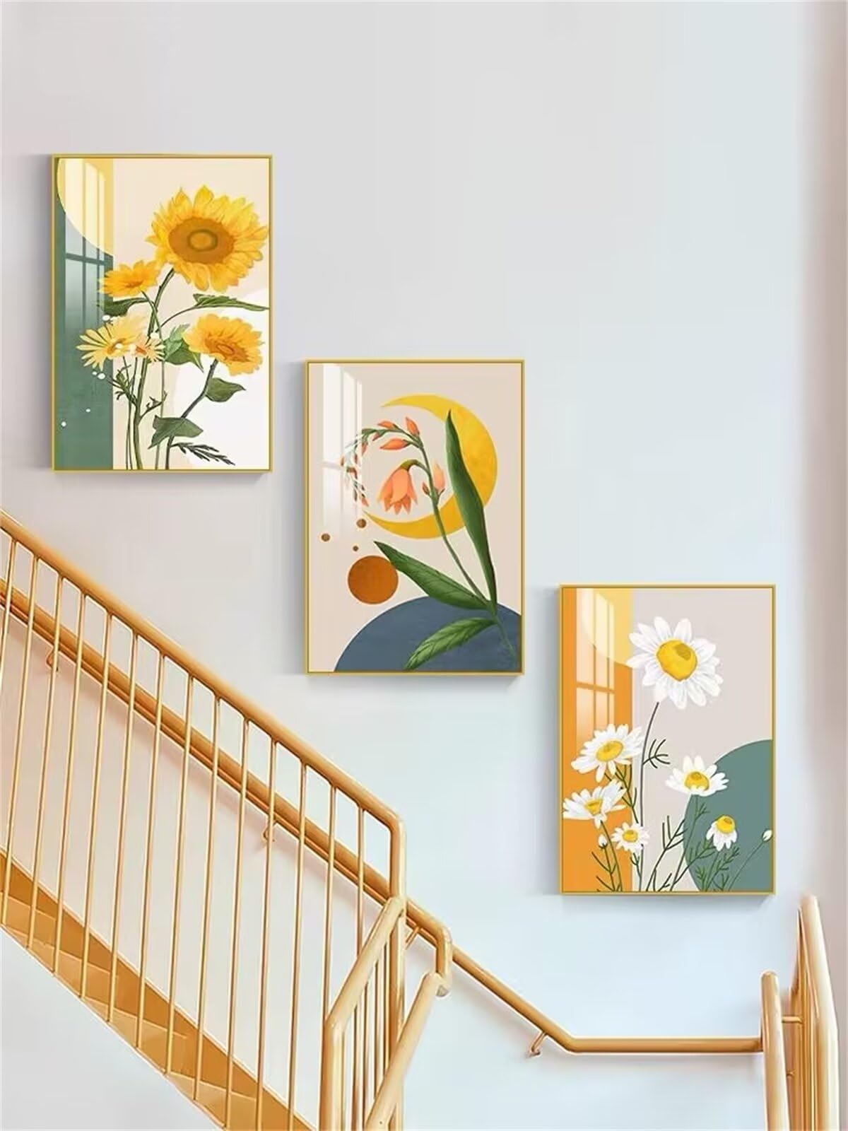 Diamond Painting Kits for Adults,12x22inch DIY Paint by Number for Adults Canvas,5D Square Full Drill Diamond Dots Paintings Gem Arts & Crafts for Home Christmas Decor Sunflower Flower 30x55cm YF12939