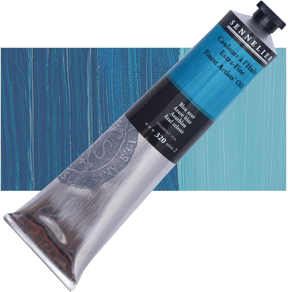 Sennelier Artists Color Oil Paint, 6.76 Fl Oz (Pack of 1), Azure Blue S2
