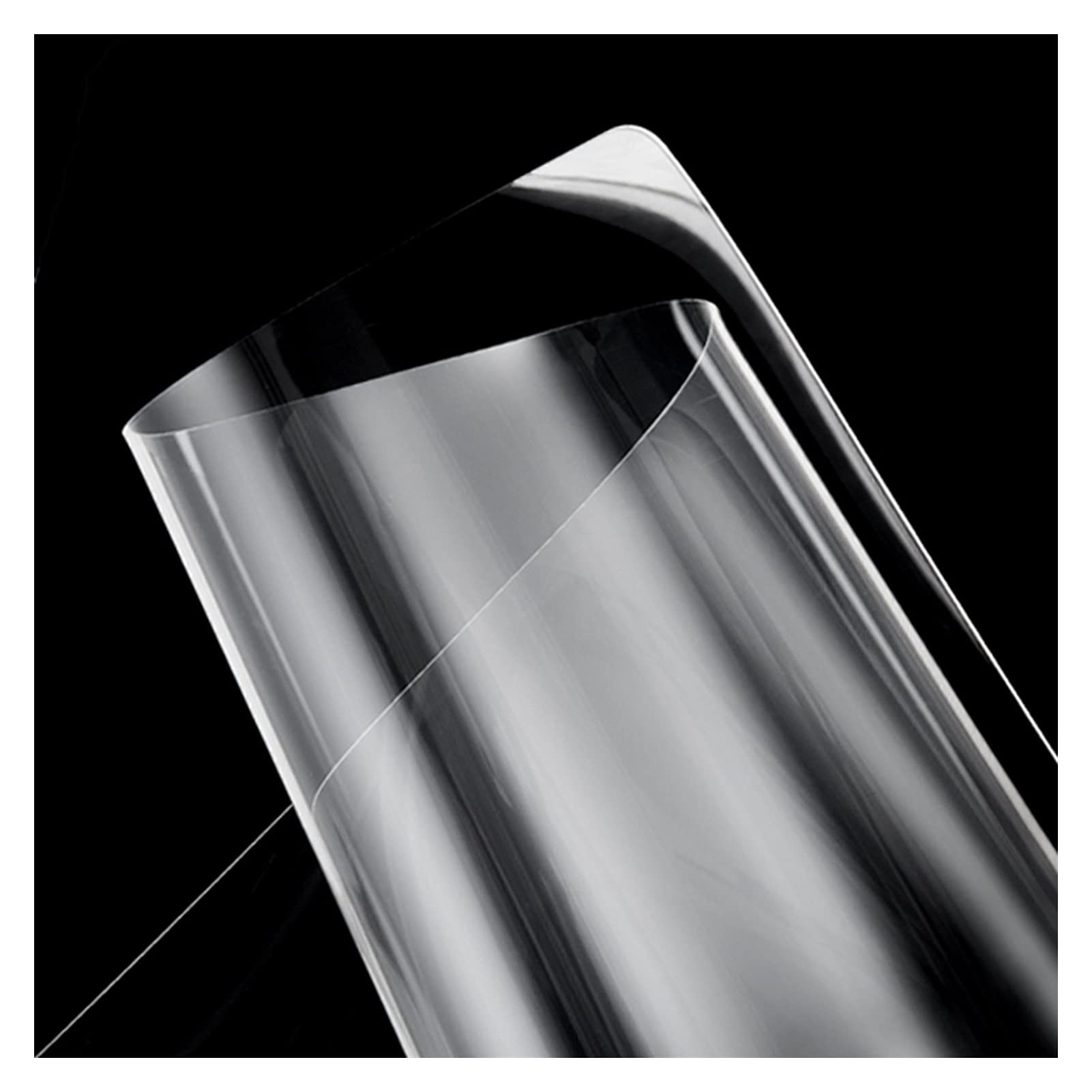 Clear Plastic Vinyl Rug Protector Cover Clear Vinyl Plastic Floor Runner Protector, 60cm/80cm/100cm/120cm/130cm/140 cm Wide, Waterproof Non Slip PVC Carpet Mats/Hardwood Floors Protector (Size : 60cm