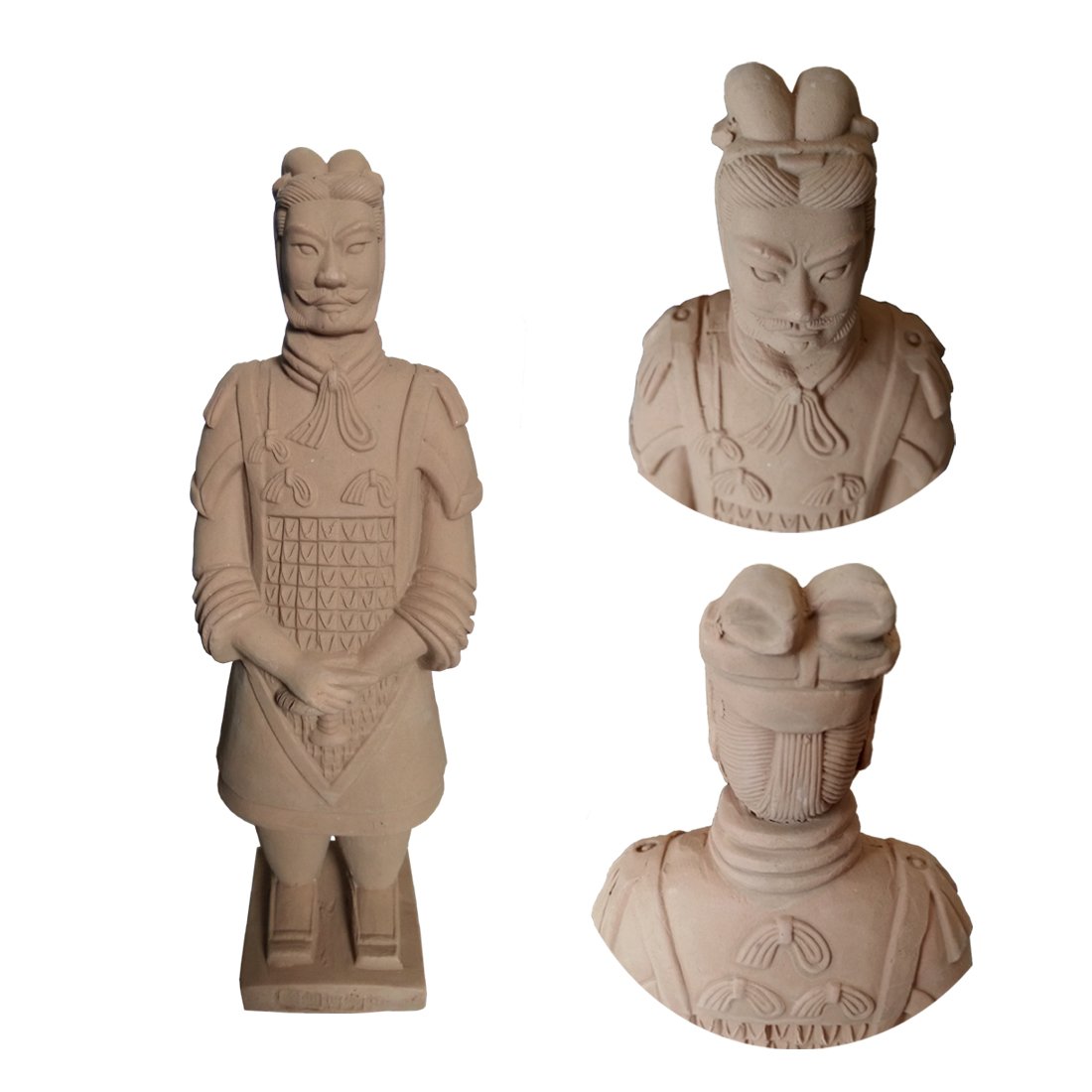 Terrakotta-Krieger Figur Aus Xian - Handgefertigte Qin-Dynastie Replik | 20cm Deko-Statuen
