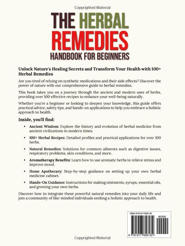 The Herbal Remedies Handbook for Beginners: A Complete Guide to Natural Healing with 100+ Effective Recipes Using Common Herbs for Everyday Health (Homestead Survival & Wellness Collection) - Image 2