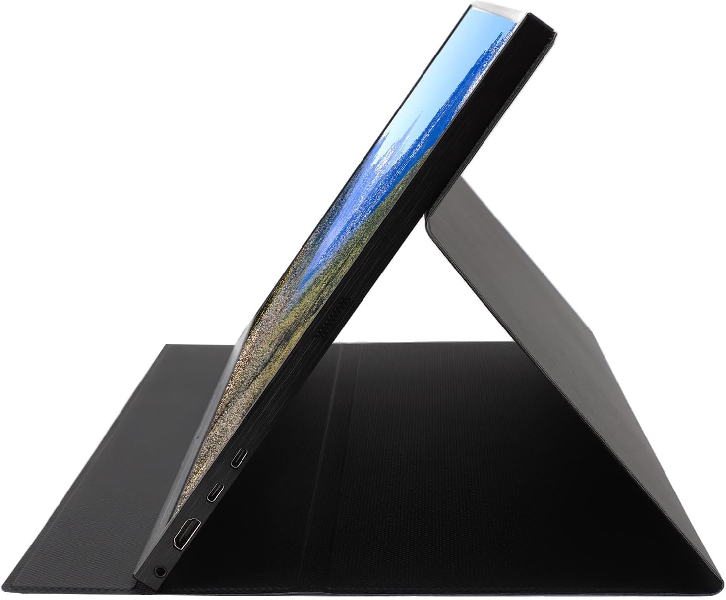 18 Inch Portable Display, 2.5K 2560x1600P 144Hz IPS Slim External Second Screen with Dual USB C, 16.7M Colors, VESA Mount, for Laptop Gaming - Image 9