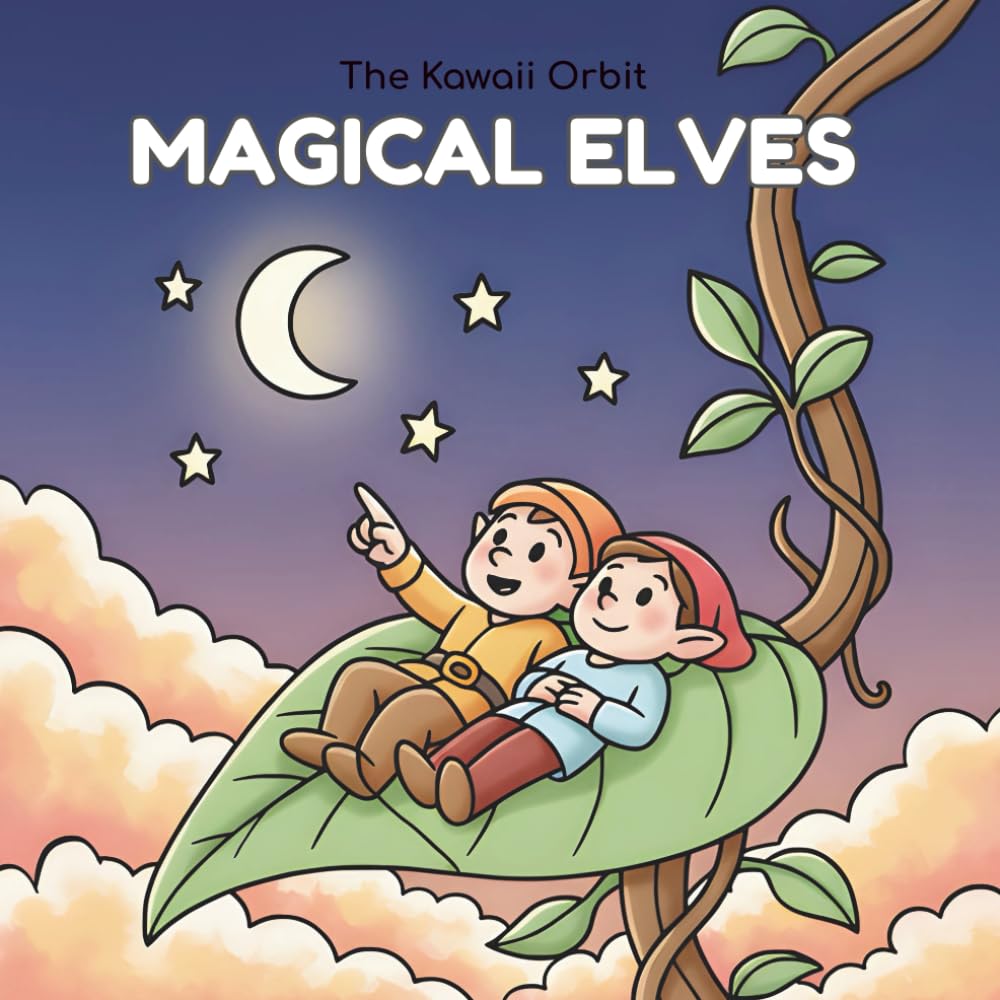 MAGICAL ELVES: Whimsical Elves, Cozy Forest Scenes, and Magical Gardens for Relaxation and Stress Relief