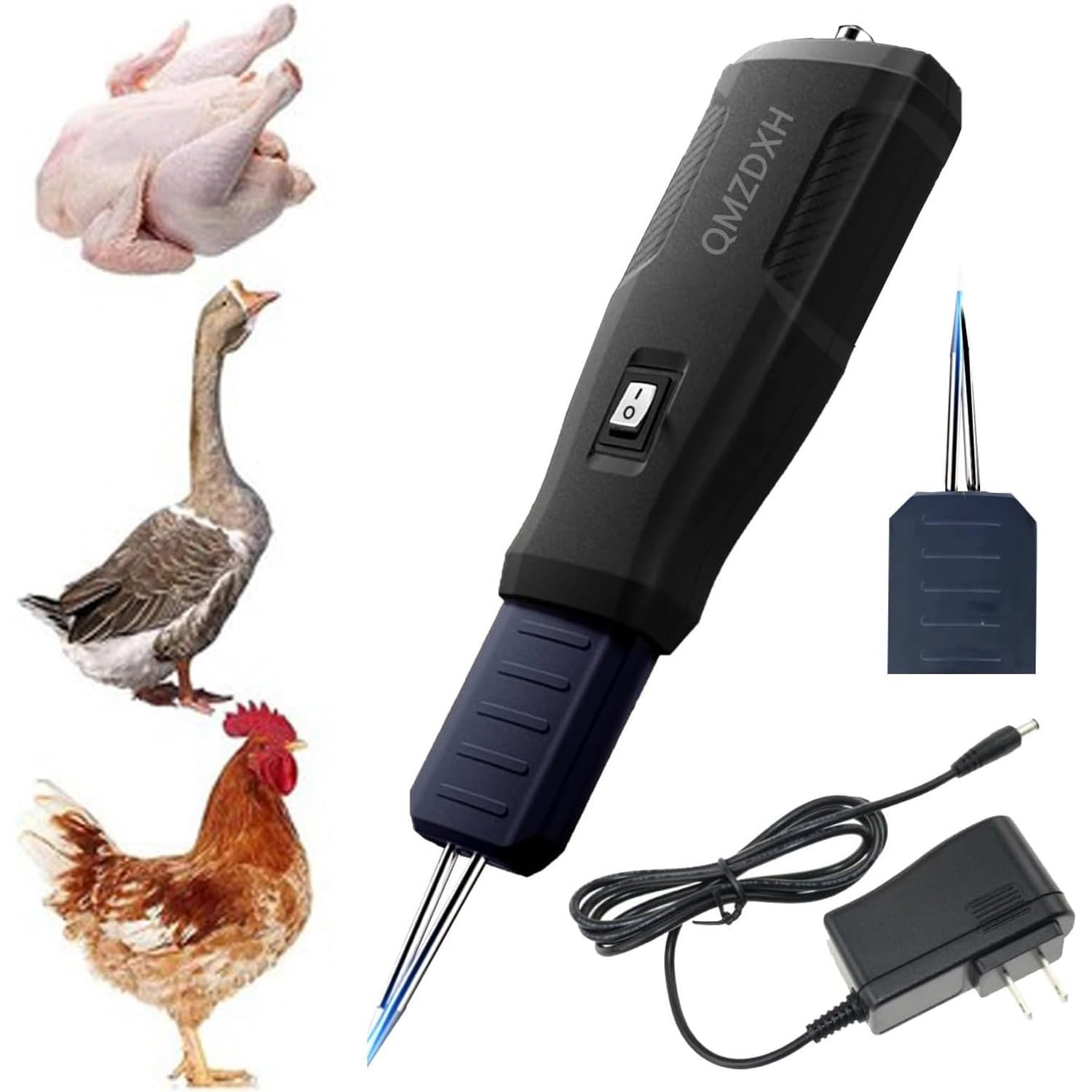 Machine à plumer les plumes portable et rechargeable pour nettoyage rapide de poulet