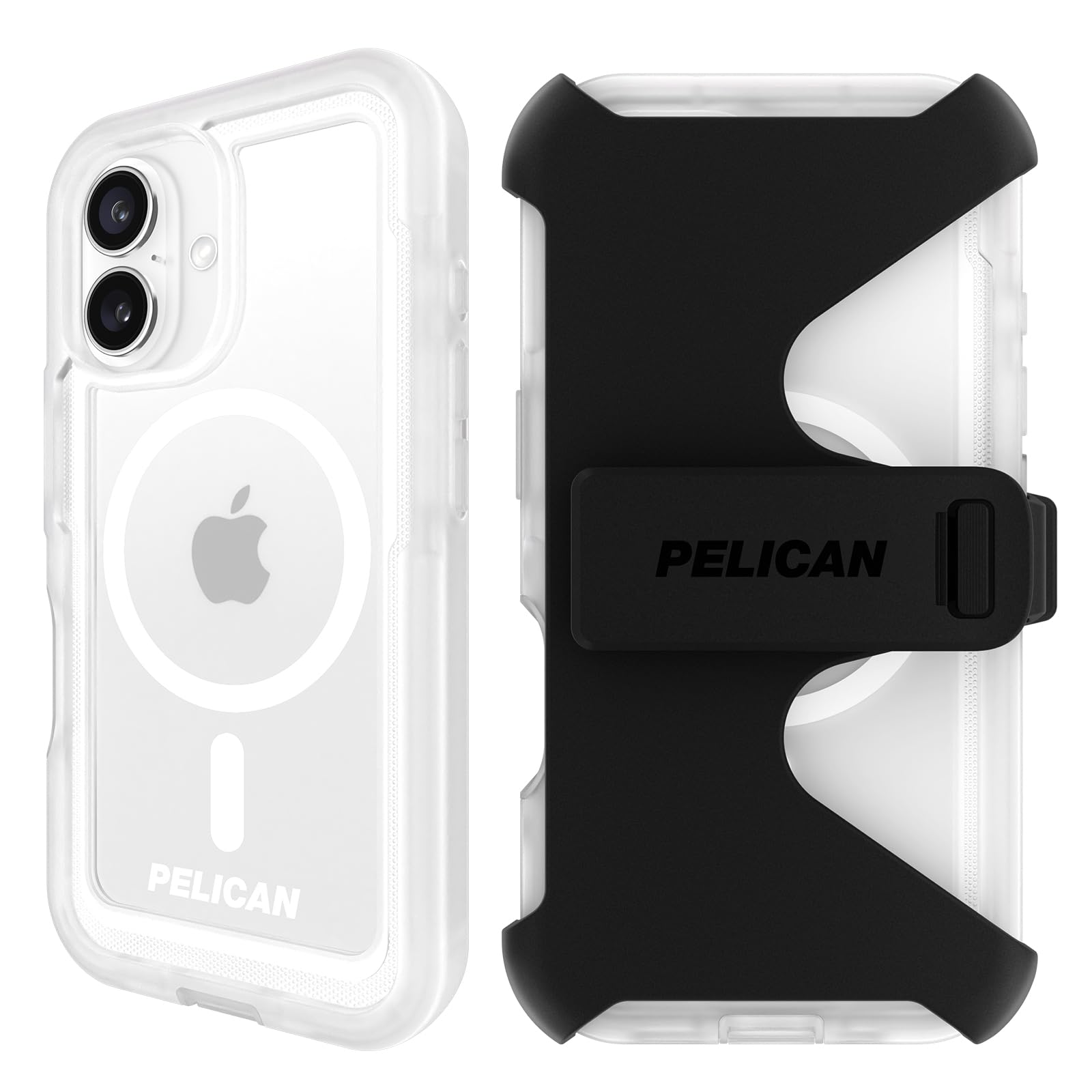 Pelican Voyager iPhone 16 Case Compatible with MagSafe Rugged Phone Case w 18ft Military-Grade Drop Protection - Heavy