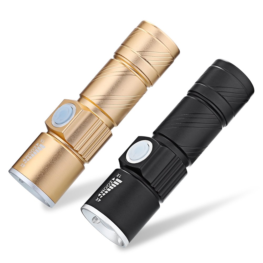 Jutek 2PCS TG C8 XR Q5 Ultra Bright LED Mini Flashlights Amazon.in Electronics