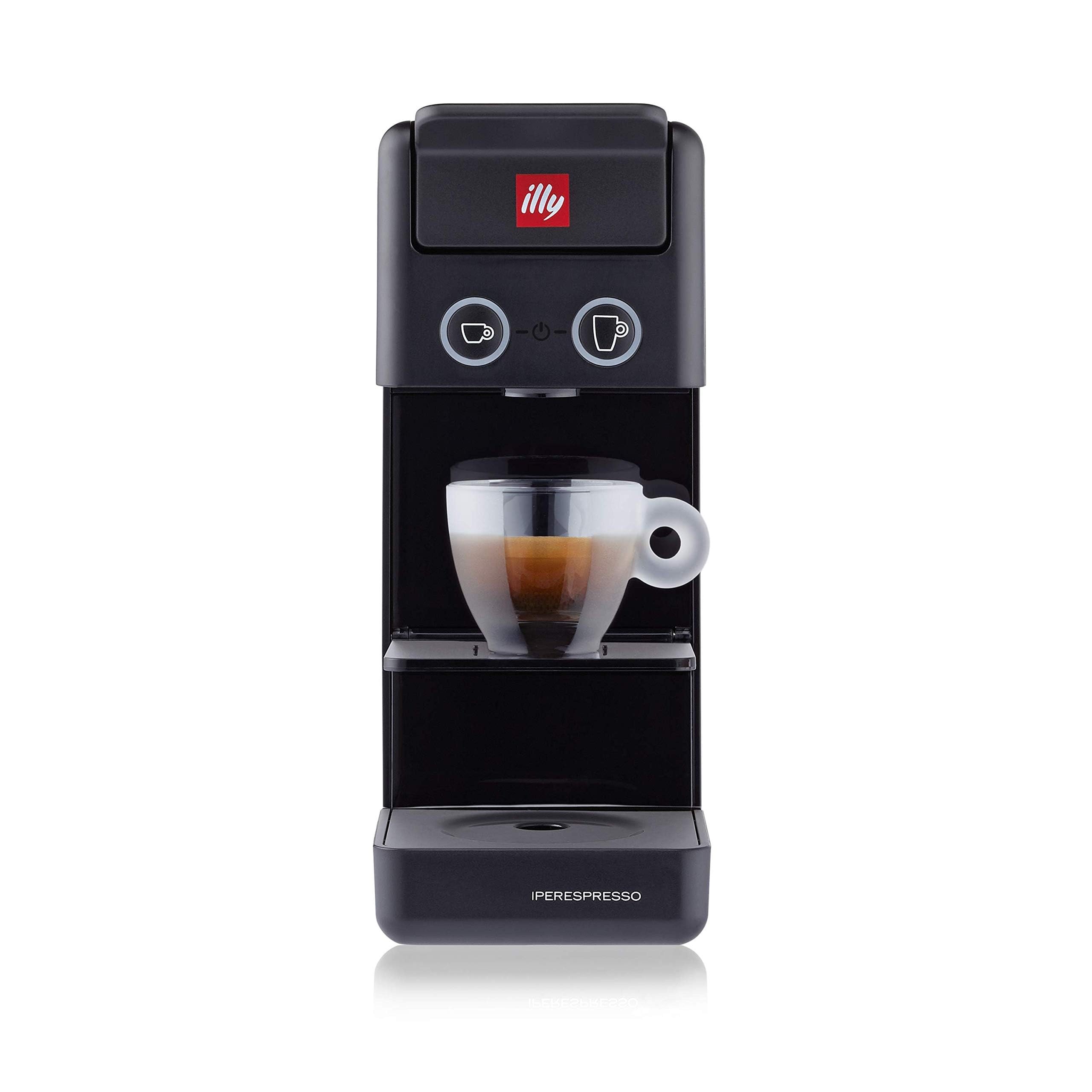 illy Café, Cafetera Cápsula Iperespresso Y3.3 Negro