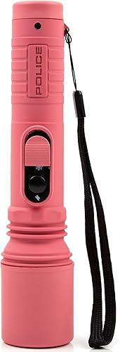 POLICE Pistola aturdidora 305 con linterna LED, rosa
