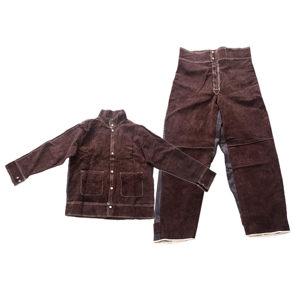 Cowhide Leather Welding Clothes,Heavy 