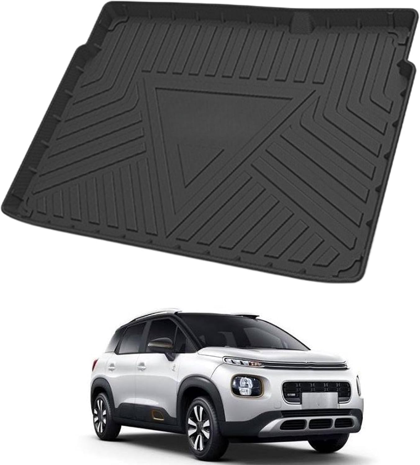 PLAKDFUU Bootmat for Citroën C4 AIRCROSS 2019 easyclean protector
