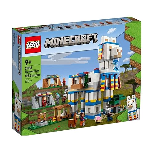 Immagine del prodotto LEGO 21188 Minecraft Il Villaggio dei Lama, Casa Giocattolo da Costruire con Animali della Fattoria, Idee Regalo di Compleanno Giochi per Bambini e Bambine Creativi