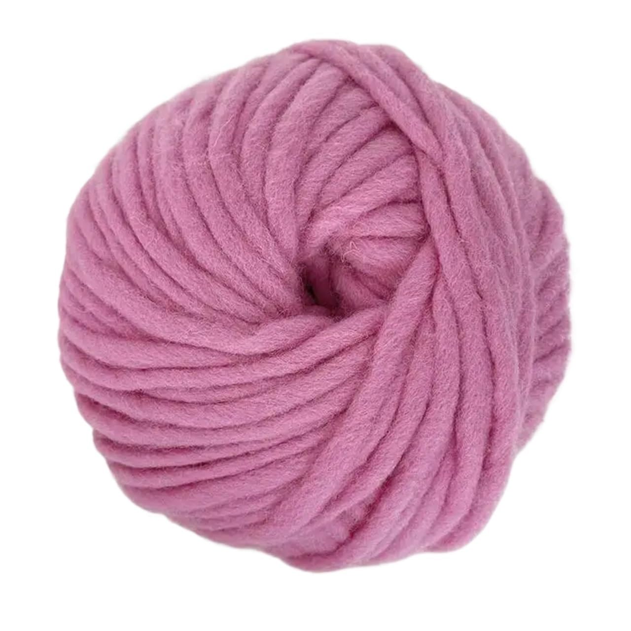 Fil super épais à tricoter un tapis doux ou des chapeaux cocooning en poudre moyenne