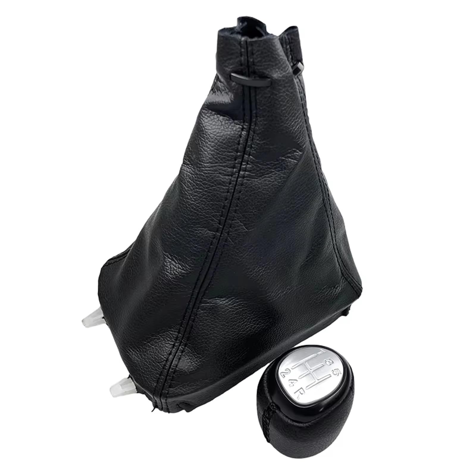 PDURMBUAB Gear Shift Knob Manual Gear Shift Knob Shifter Gaiter Boot Cover Cars Accessories for 93 9-3 SS 2003-2012
