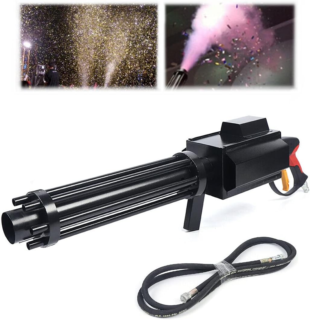 Buy DNYSYSJ CO2 Cannon Fog Gun Machine Handheld CO2 Confetti Machine